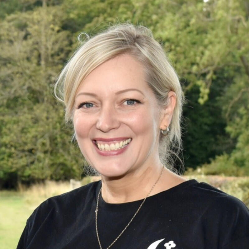 Portrait of Kitti's client, Arabella Harvey.