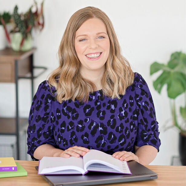 Portrait of Kitti's client, Suzi Laird.